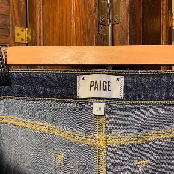 PAIGE Jimmy Jimmy Jean Shorts Size 28 - Picture 3 of 3